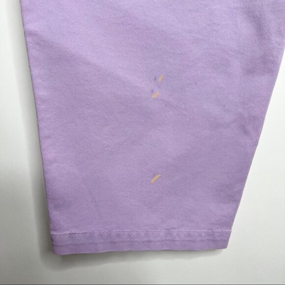 Stella McCartney Purple 2001 Pants Straight Leg Cropped Utility High Rise Size 6 - Picture 10 of 15